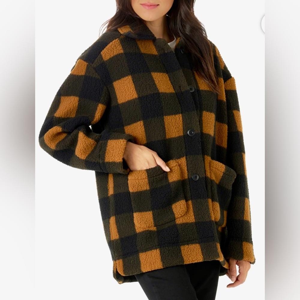 Lee Fleece Button Down Jacket